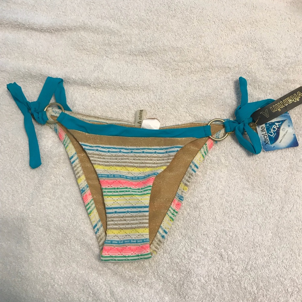NEW! VITAMIN A Bikini Swim Bottom XS 4